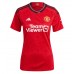 Cheap Manchester United Jadon Sancho #25 Home Football Shirt Women 2023-24 Short Sleeve
